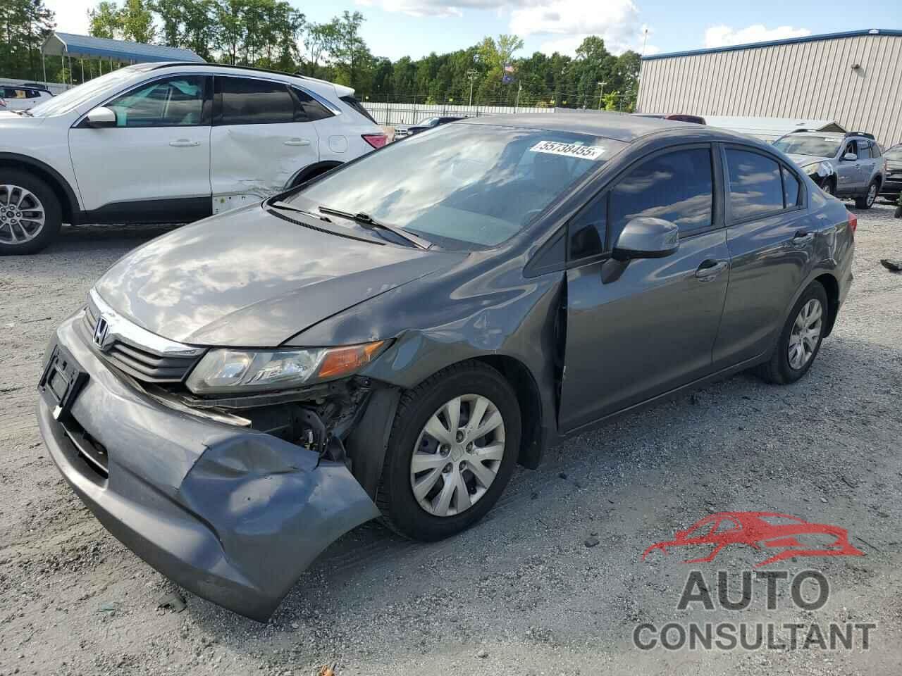 HONDA CIVIC 2012 - 2HGFB2F52CH566875