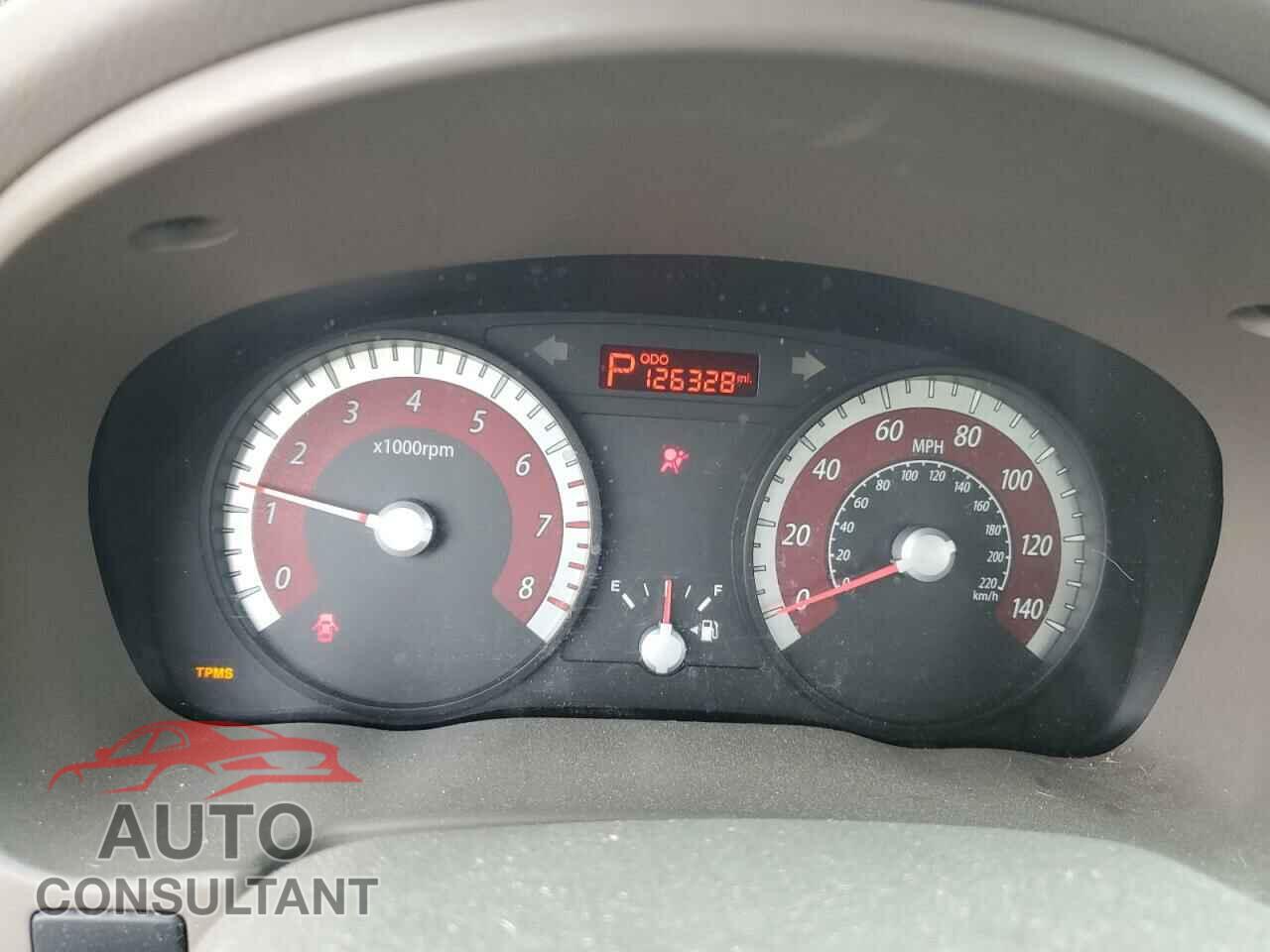 KIA RIO 2010 - KNADH4A37A6624139