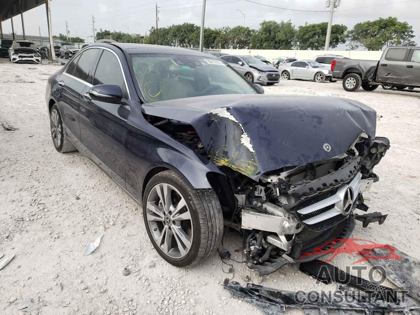 MERCEDES-BENZ C-CLASS 2018 - WDDWF4JB2JR311819