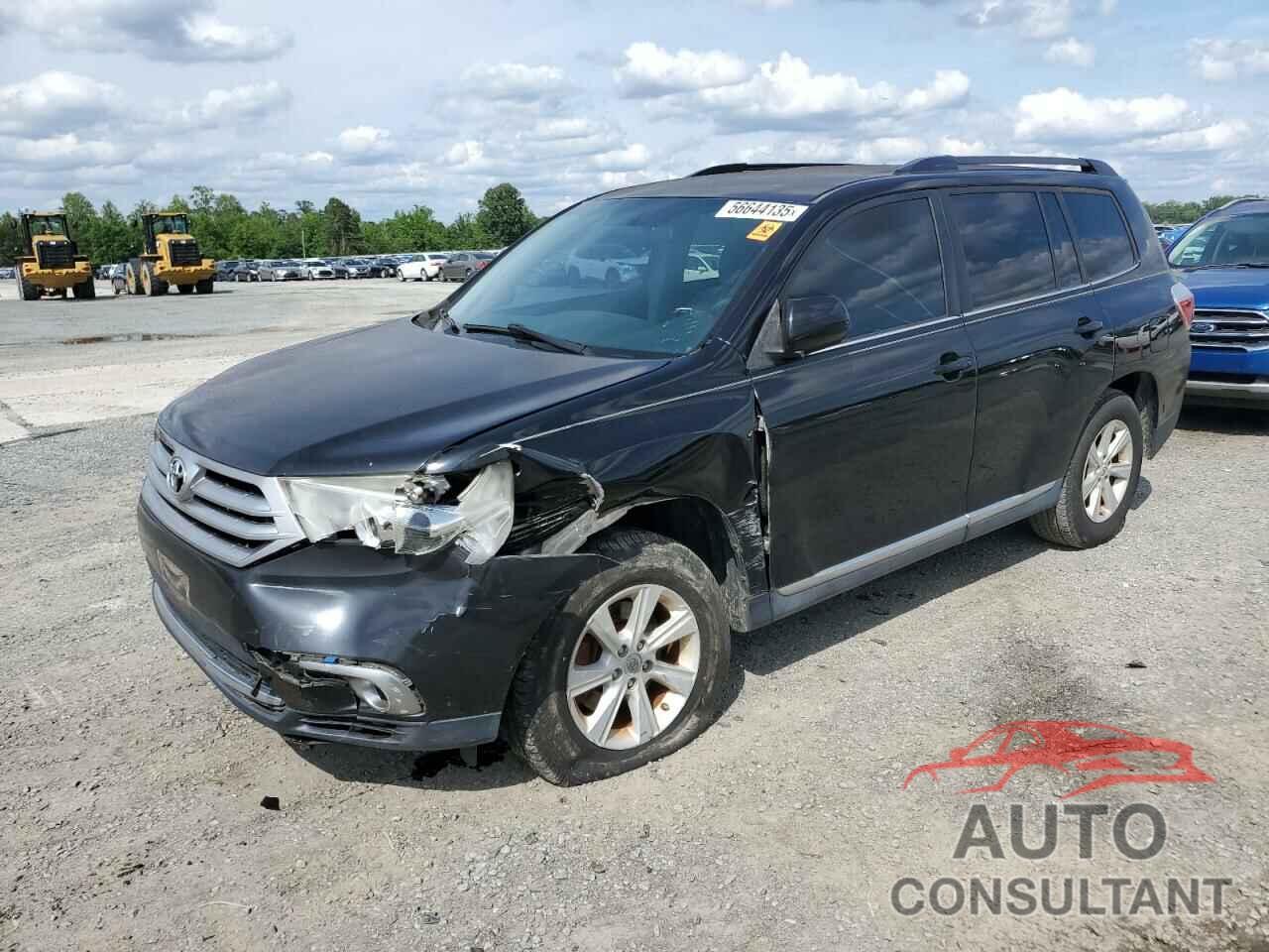 TOYOTA HIGHLANDER 2012 - 5TDZA3EH3CS022497