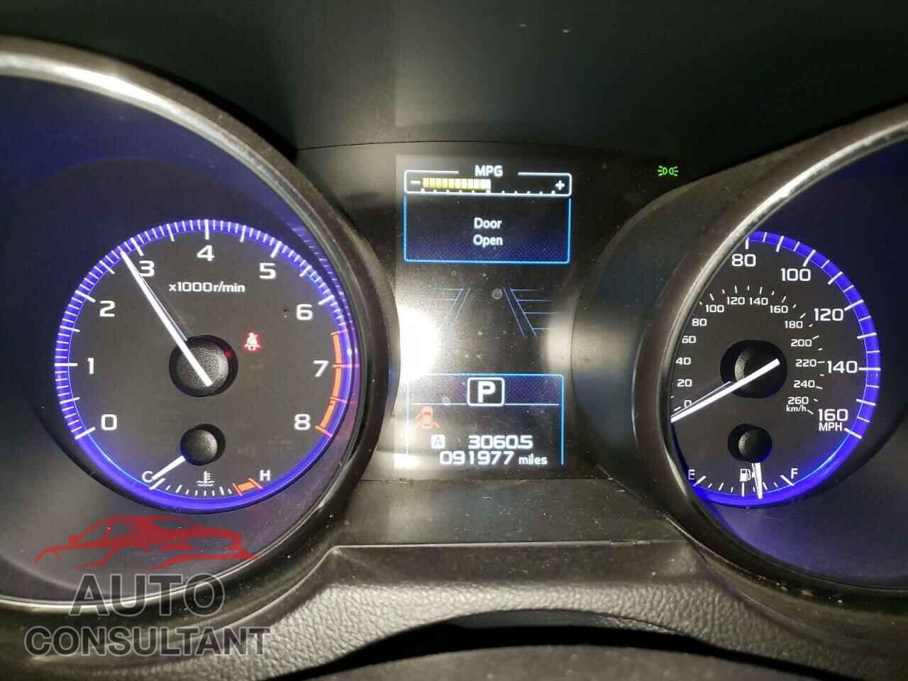 SUBARU OUTBACK 2016 - 4S4BSENC8G3243787
