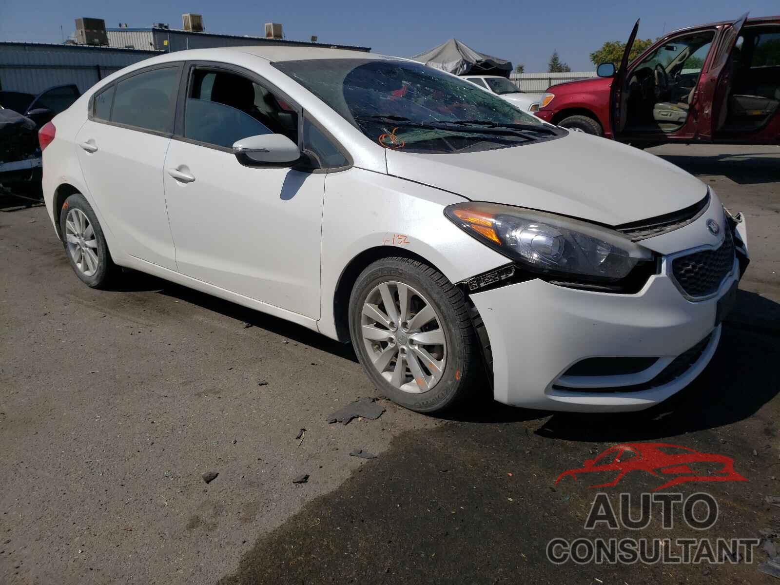 KIA FORTE 2016 - KNAFX4A66G5535361