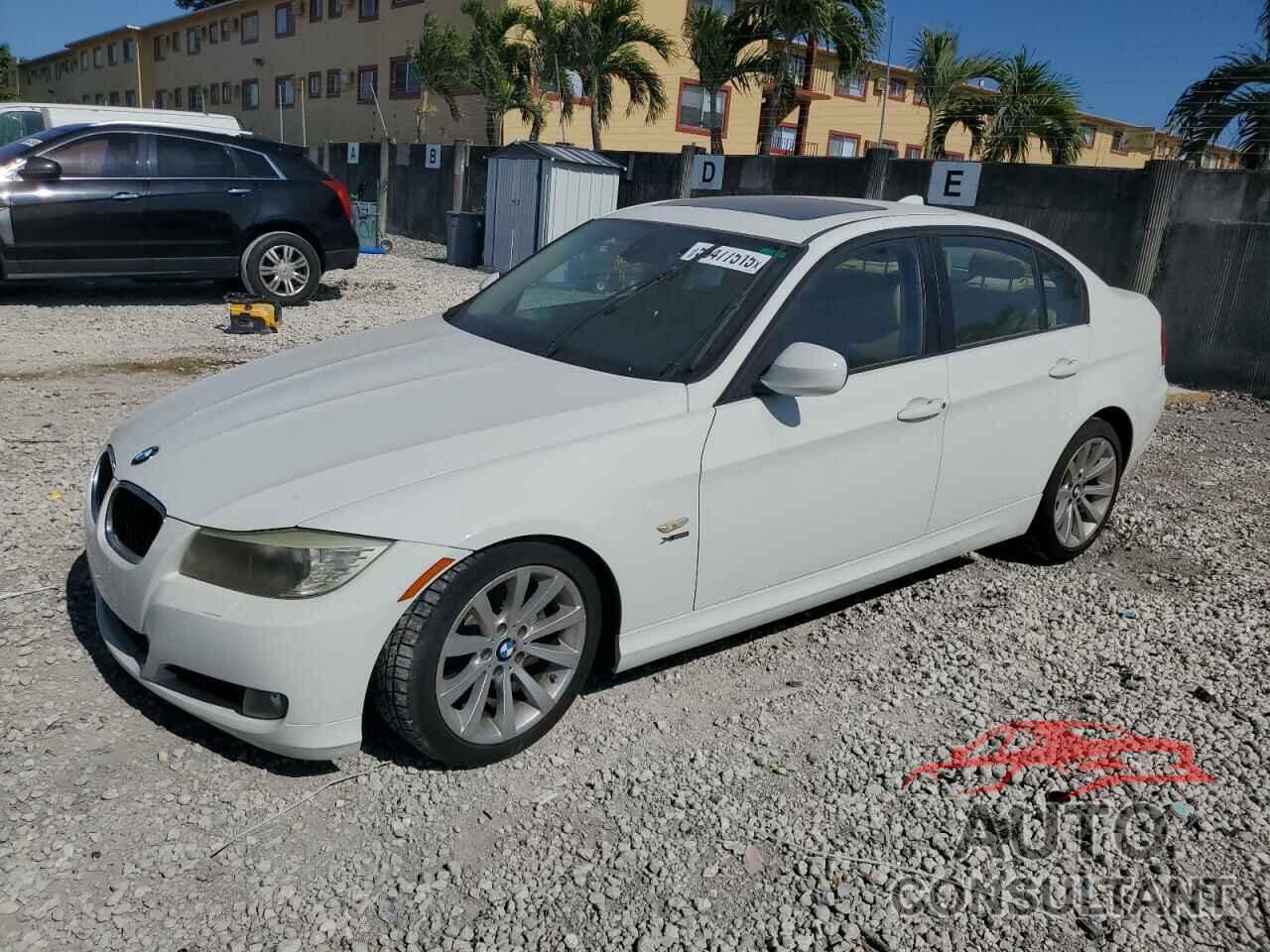BMW 3 SERIES 2011 - WBAPK5G50BNN80800