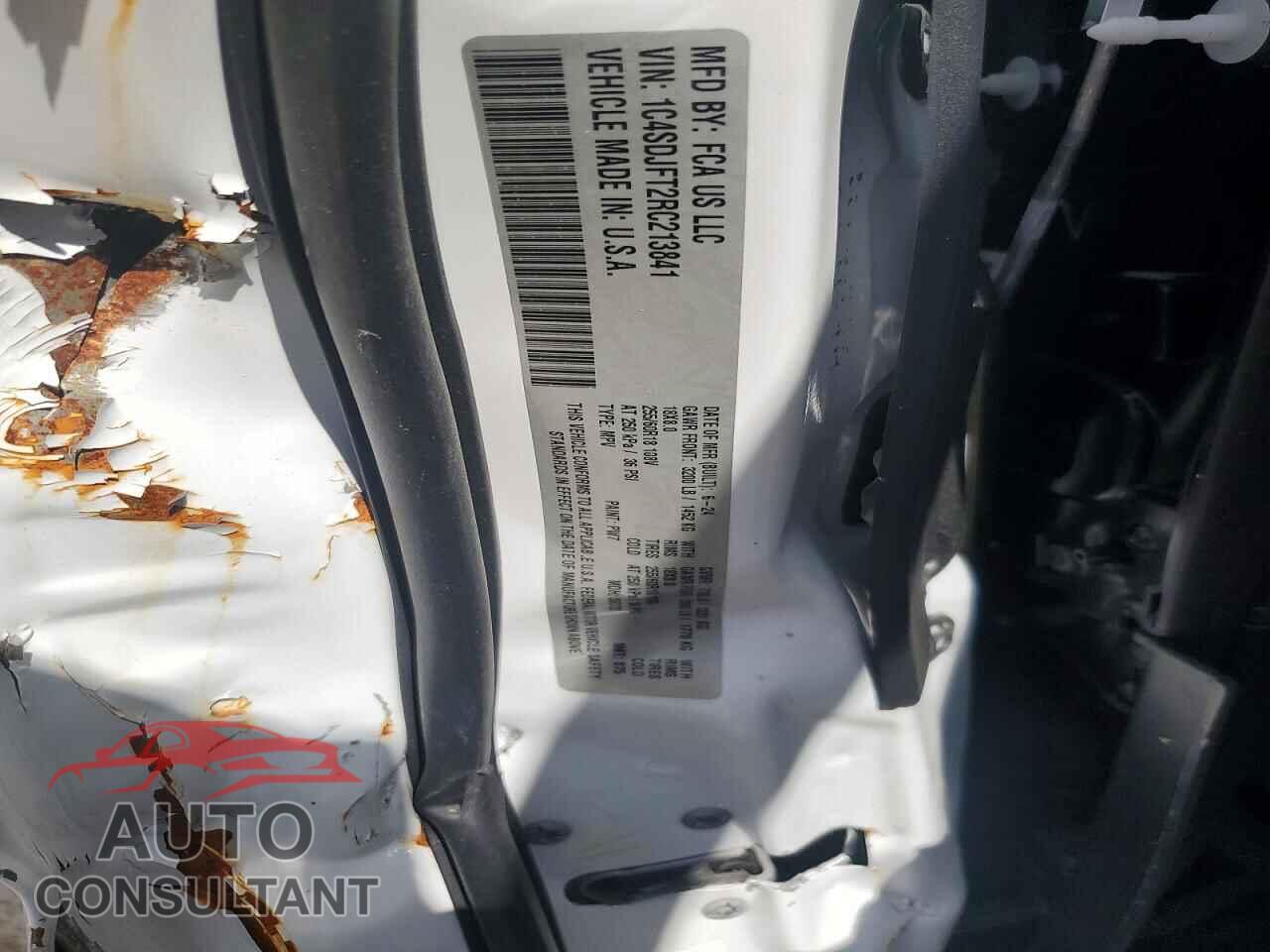DODGE DURANGO 2024 - 1C4SDJFT2RC213841