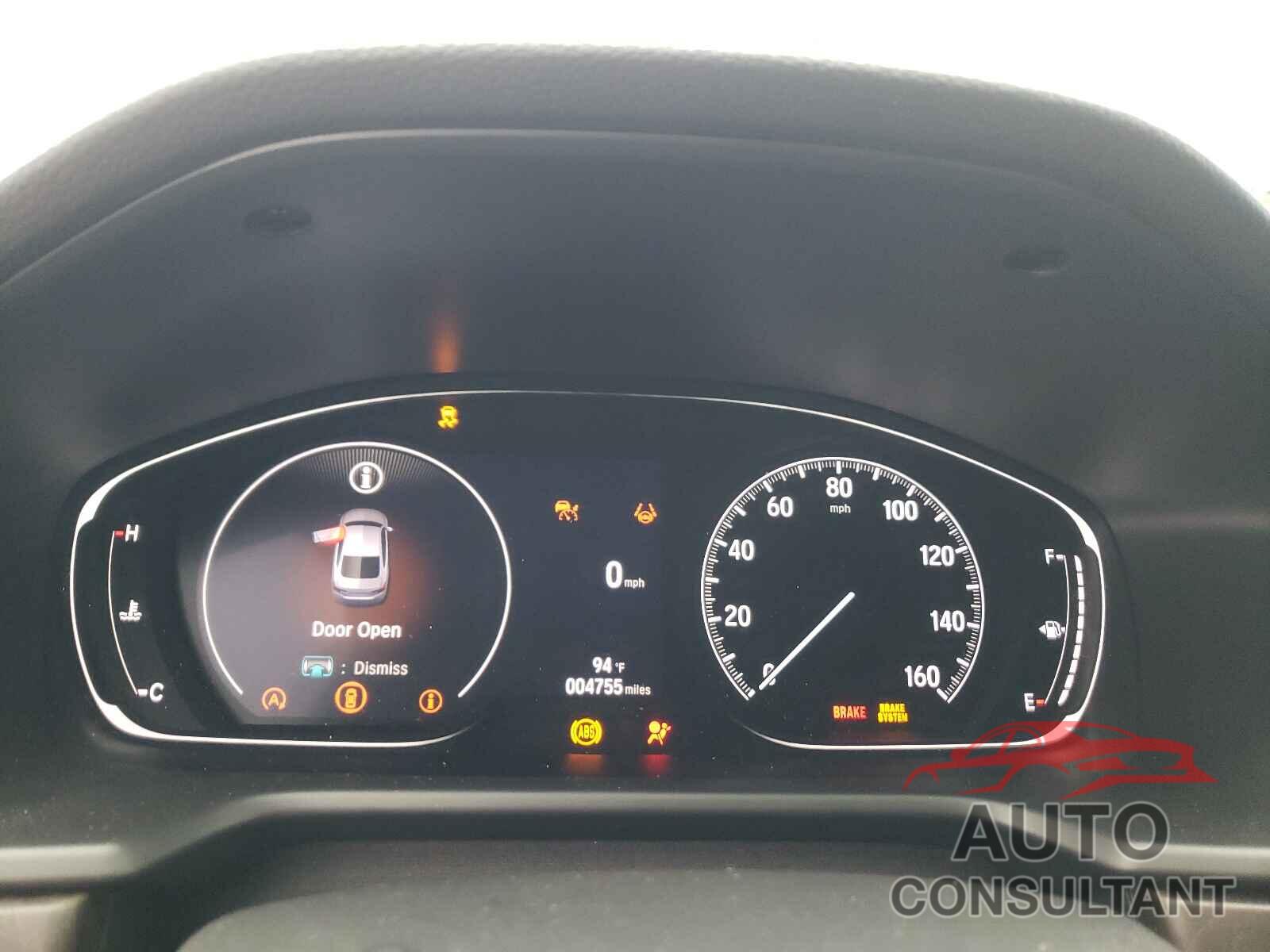 HONDA ACCORD 2021 - 1HGCV1F52MA055168