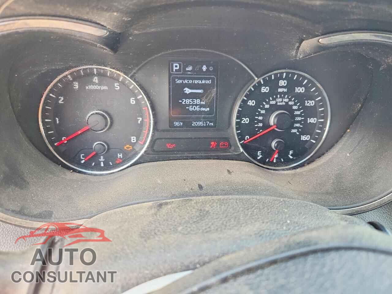 KIA FORTE 2017 - 3KPFL4A71HE011306