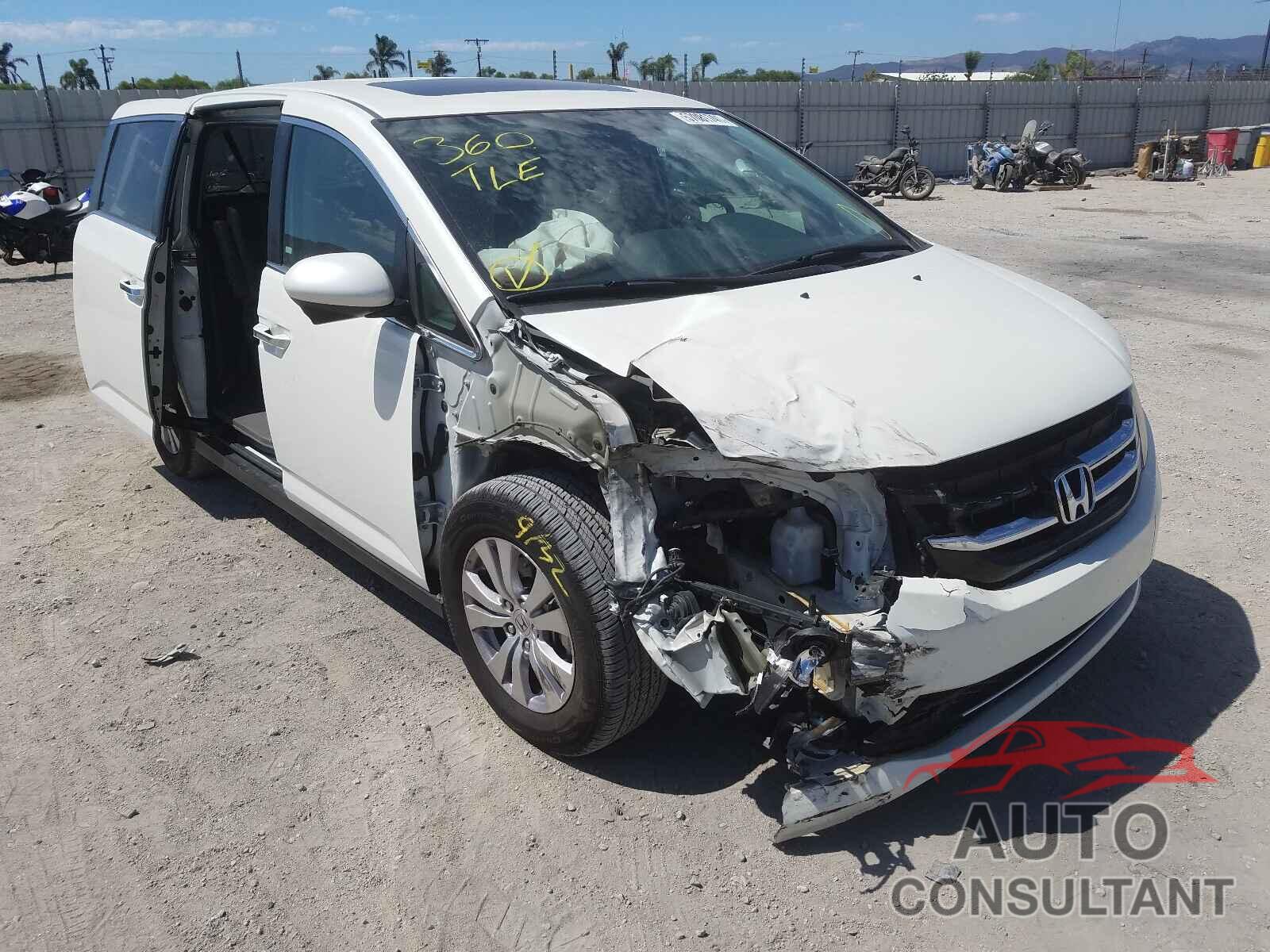 HONDA ODYSSEY 2016 - 5FNRL5H62GB062497