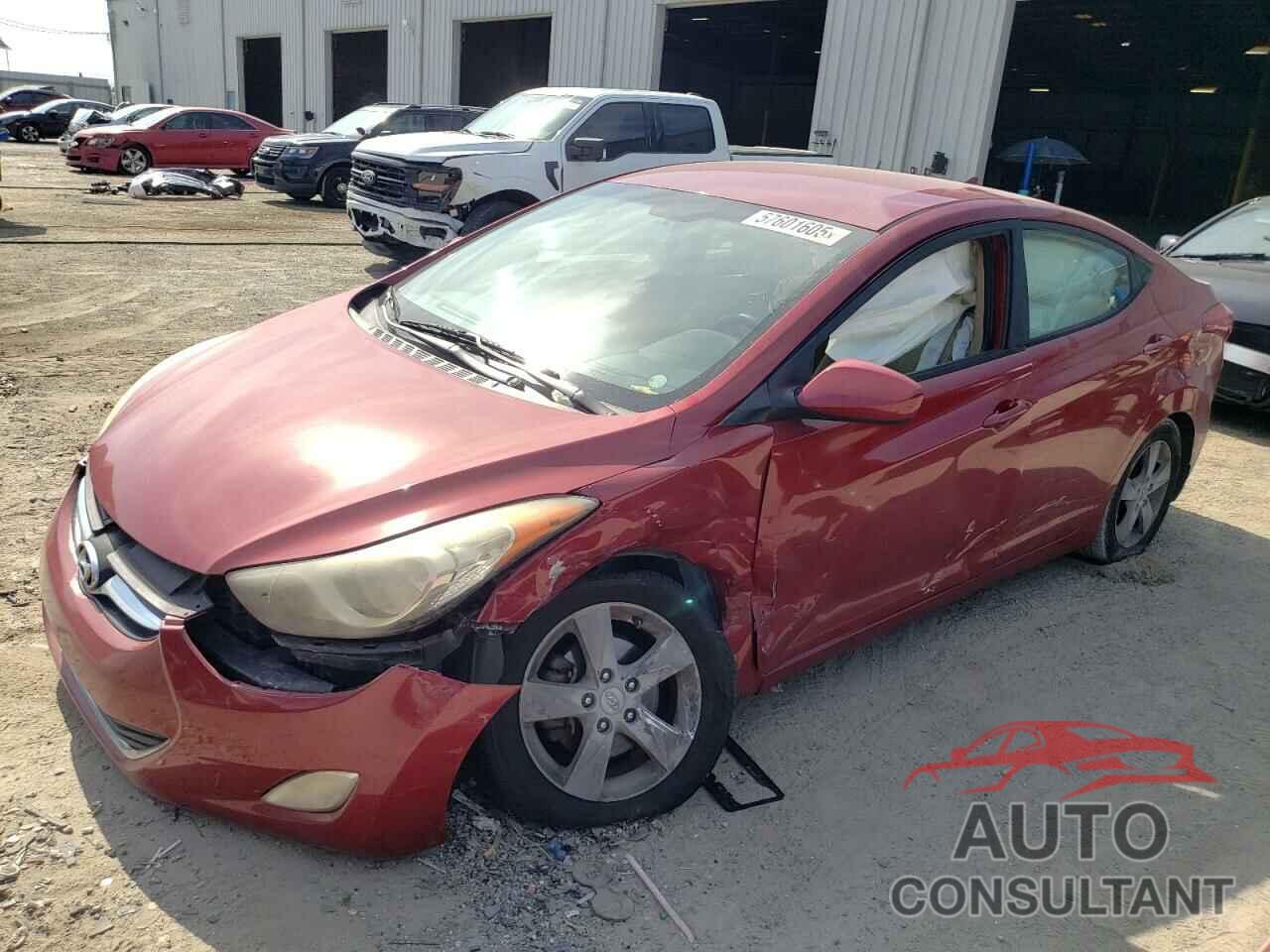 HYUNDAI ELANTRA 2013 - KMHDH4AE0DU670248