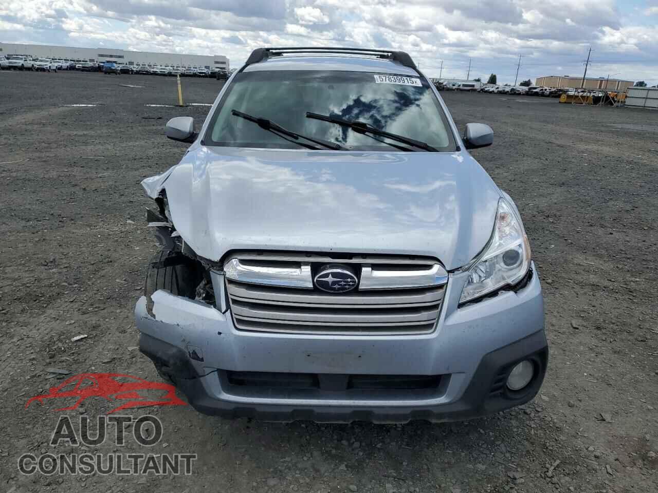 SUBARU OUTBACK 2014 - 4S4BRBCCXE3315714