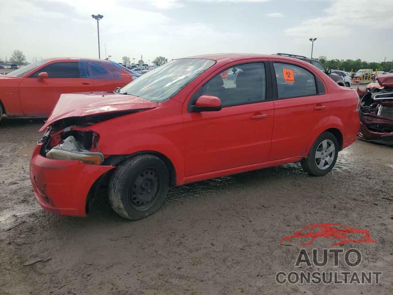 CHEVROLET AVEO 2010 - KL1TD5DE1AB128913