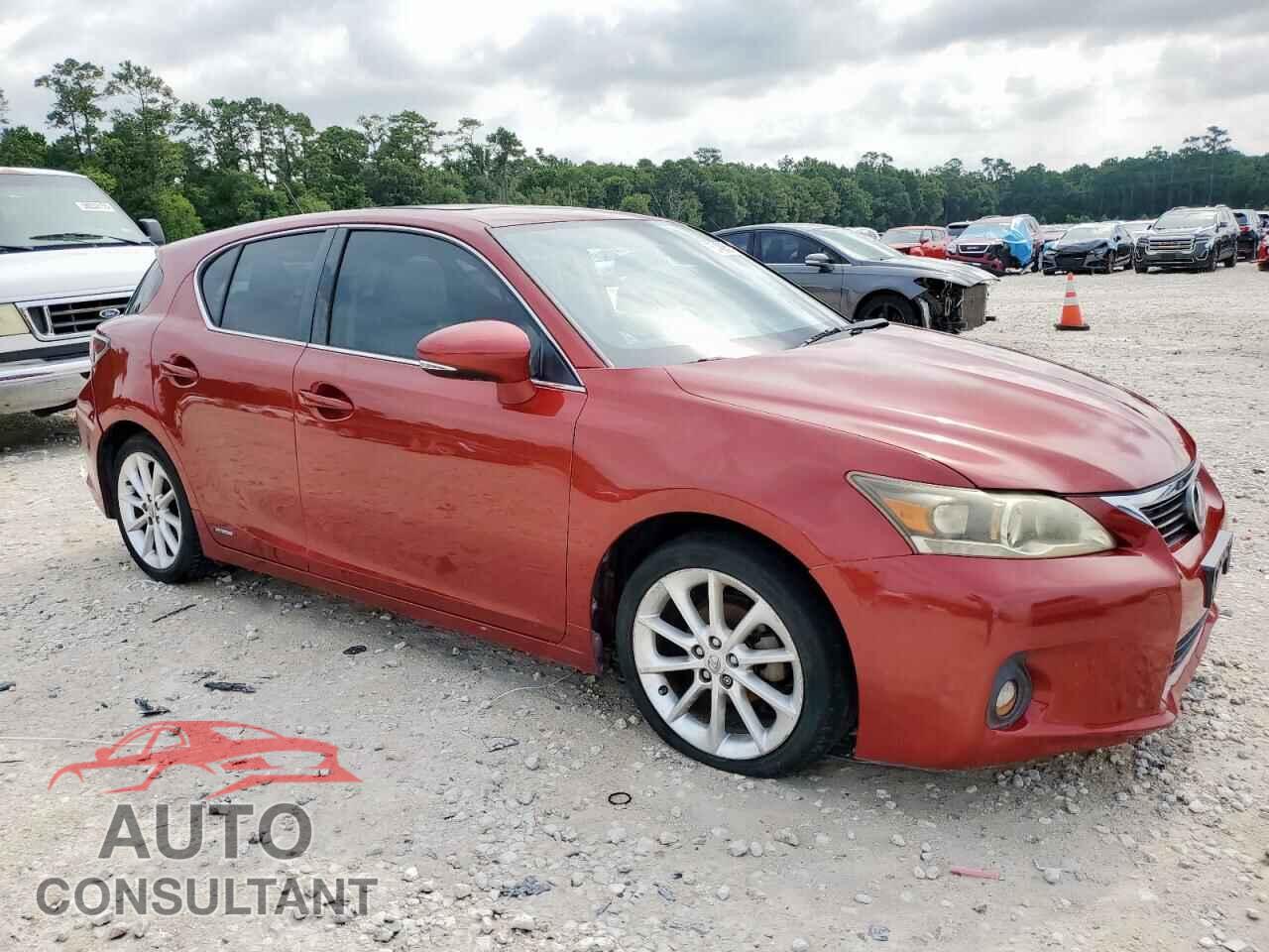 LEXUS CT 200 2011 - JTHKD5BH9B2016202