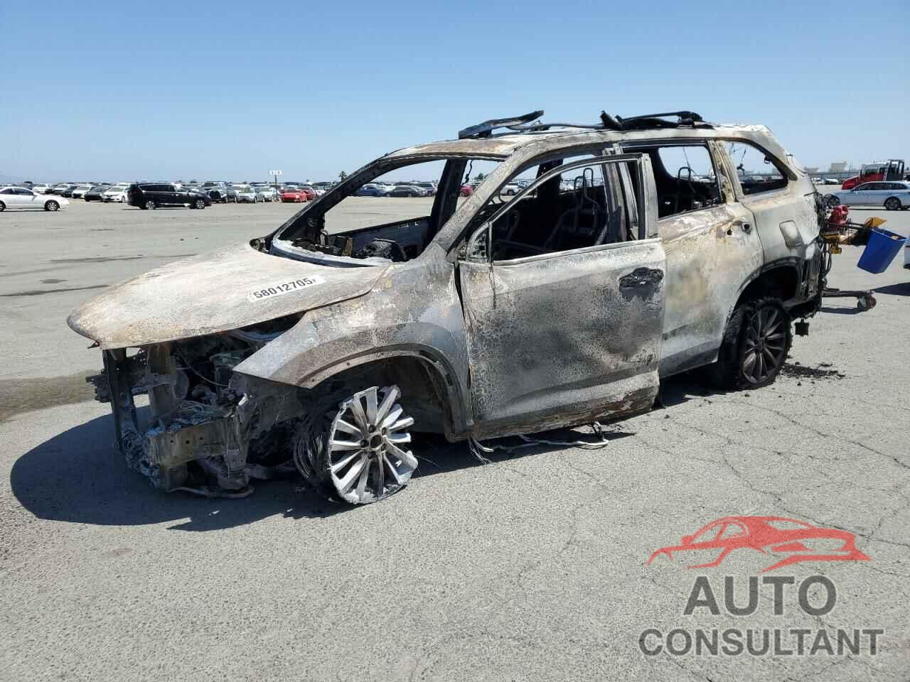 TOYOTA HIGHLANDER 2019 - 5TDKZRFH0KS559757
