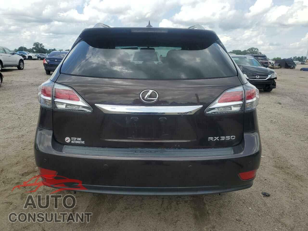 LEXUS RX350 2013 - 2T2ZK1BA9DC091337