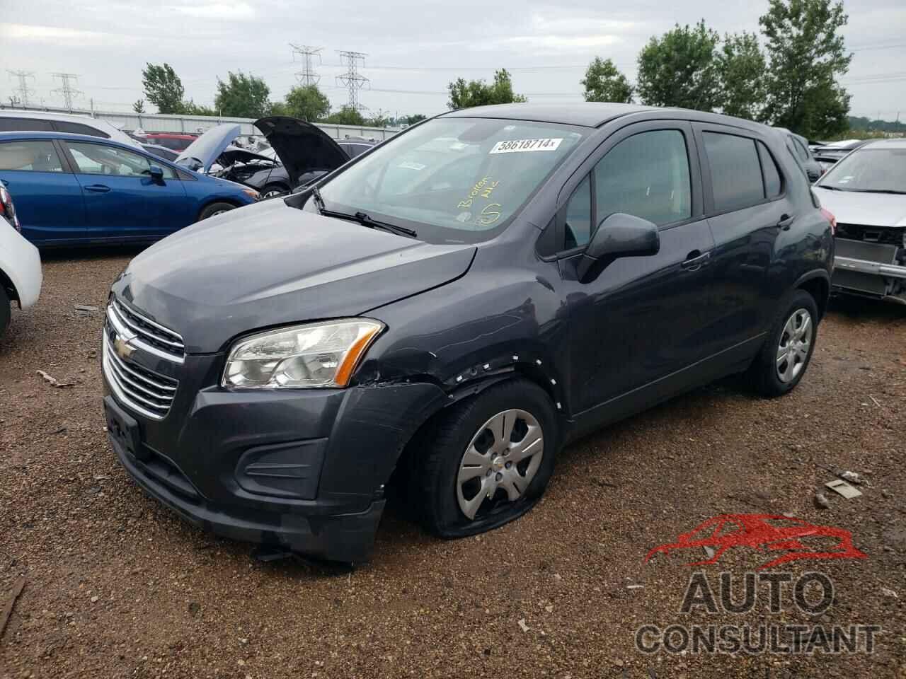 CHEVROLET TRAX 2016 - 3GNCJKSB0GL262951