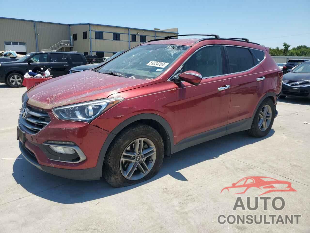 HYUNDAI SANTA FE 2018 - 5XYZU3LB6JG536862