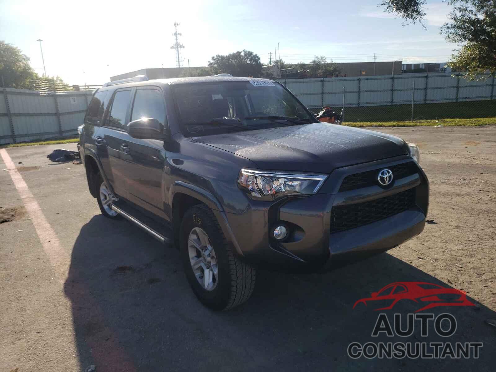 TOYOTA 4RUNNER 2016 - JTEZU5JR5G5133805