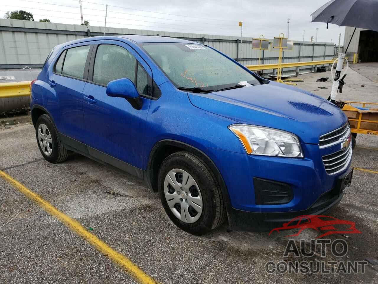 CHEVROLET TRAX 2016 - KL7CJKSB2GB704653