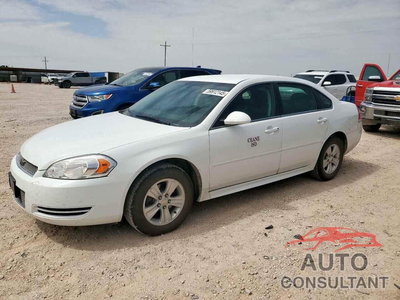 CHEVROLET IMPALA 2013 - 2G1WF5E36D1208833
