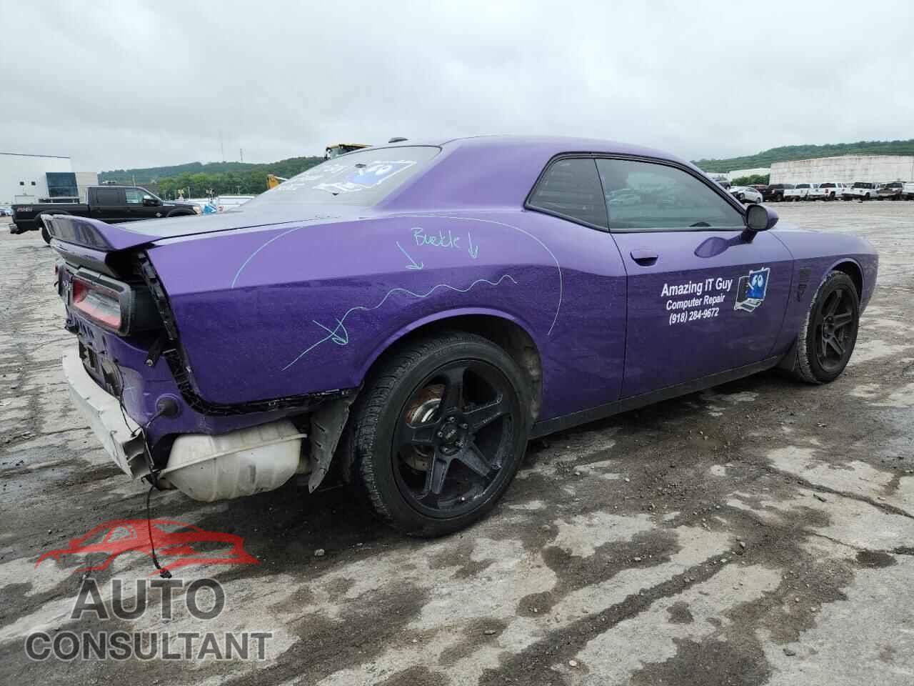 DODGE CHALLENGER 2018 - 2C3CDZAG7JH310651