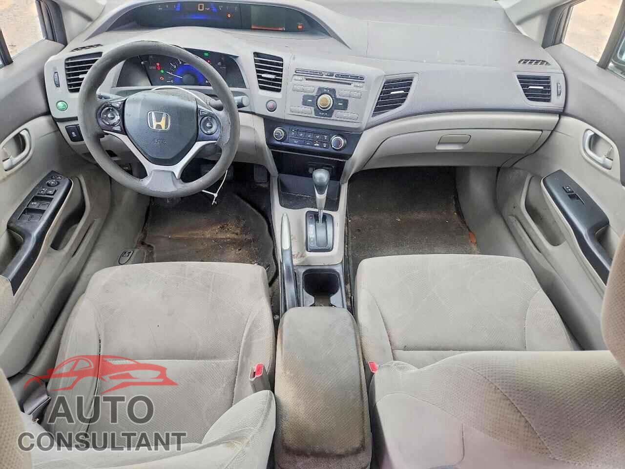 HONDA CIVIC 2012 - 19XFB2F58CE072272