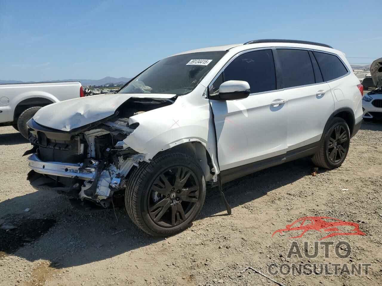 HONDA PILOT 2022 - 5FNYF6H26NB040909