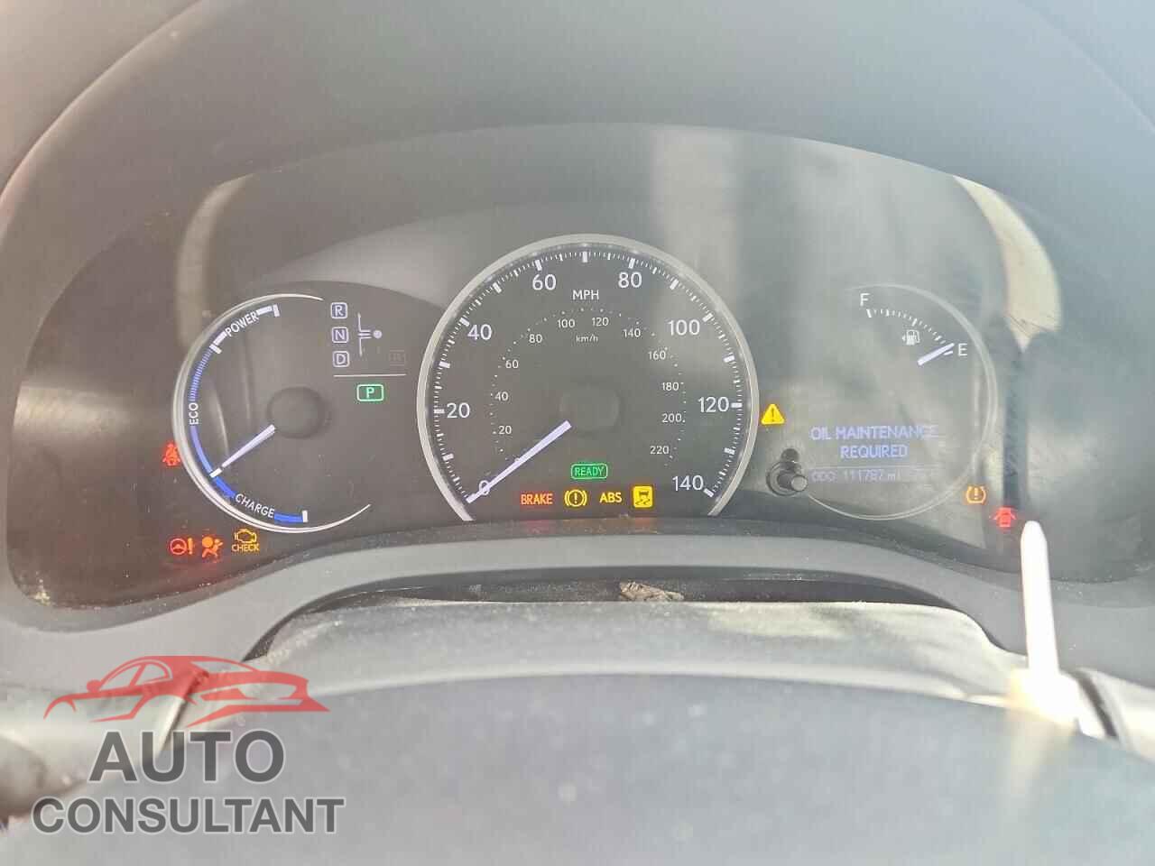 LEXUS CT 200 2012 - JTHKD5BH6C2106148
