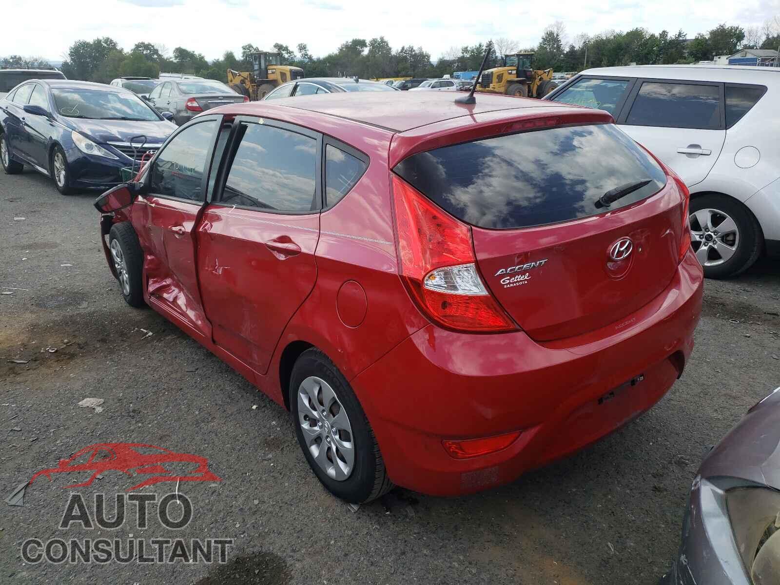HYUNDAI ACCENT 2016 - KMHCT5AE5GU241420