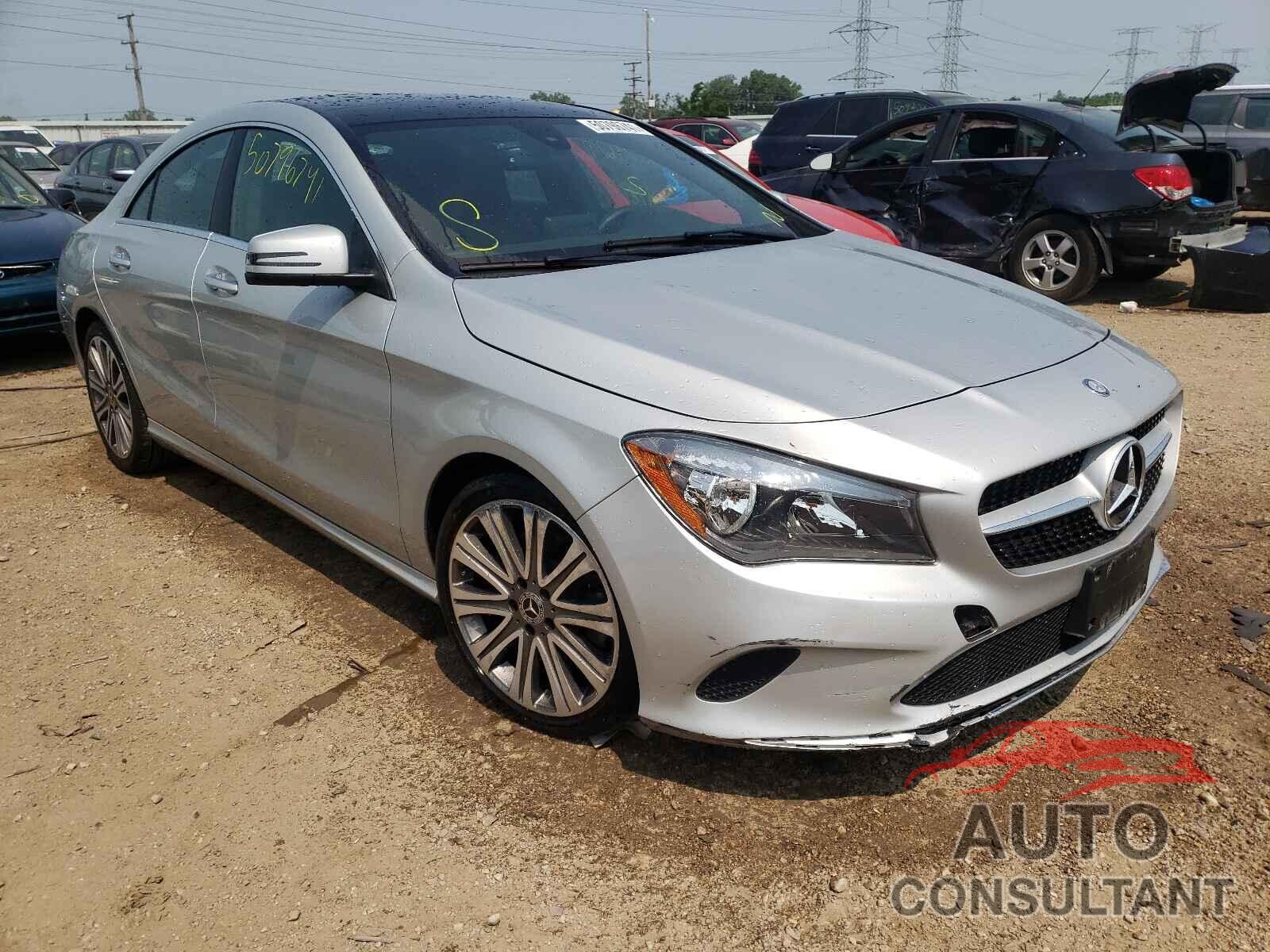 MERCEDES-BENZ CLA-CLASS 2018 - WDDSJ4GB7JN575775