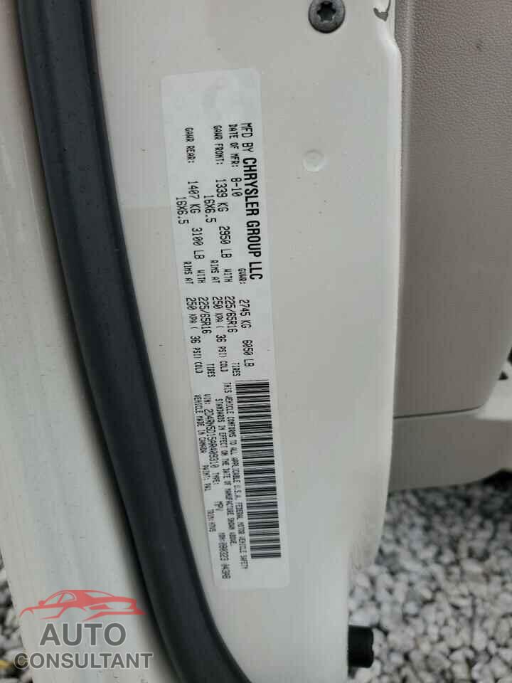 DODGE CARAVAN 2010 - 2D4RN5D15AR409310