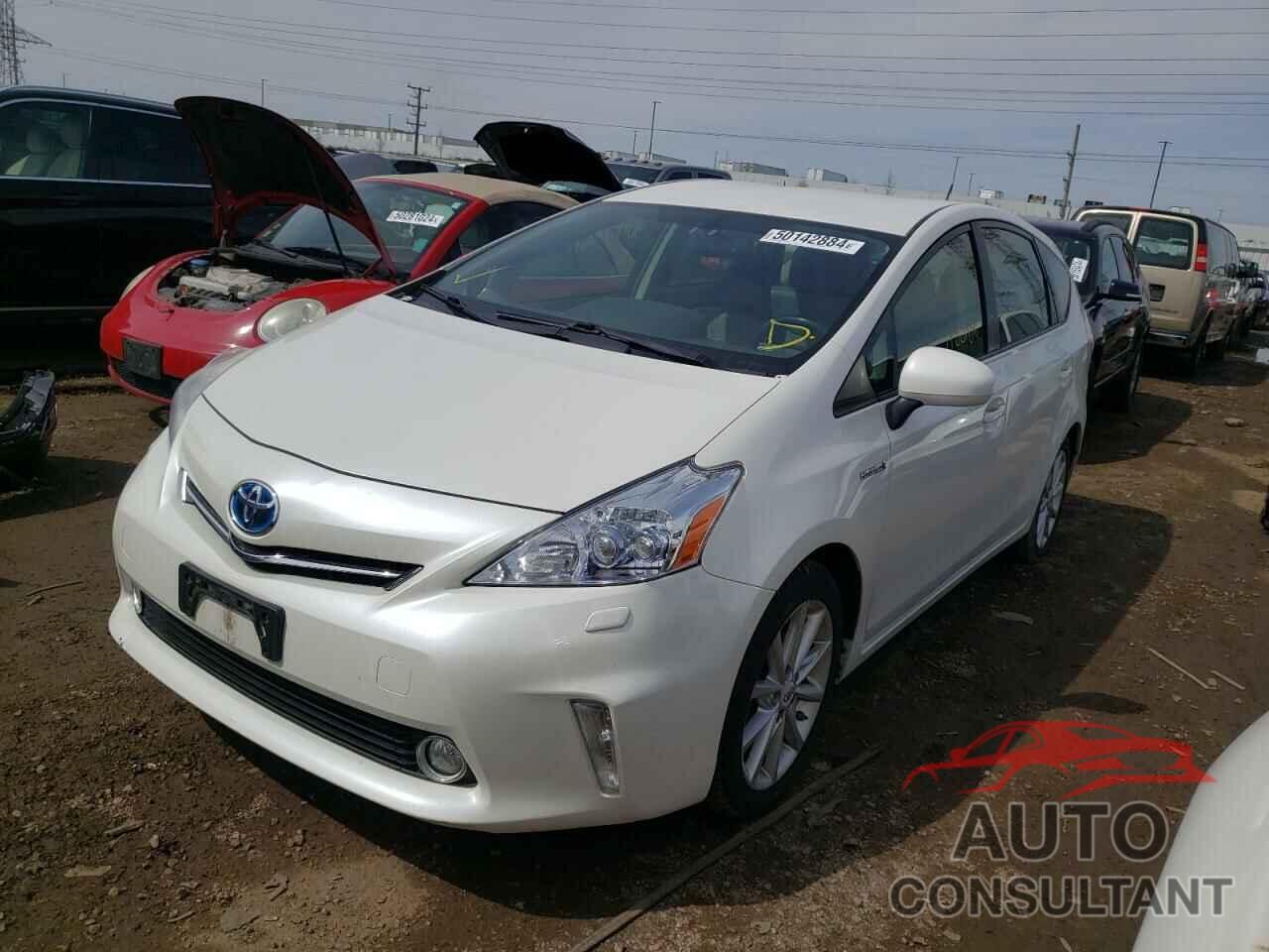 TOYOTA PRIUS 2012 - JTDZN3EU4C3116309