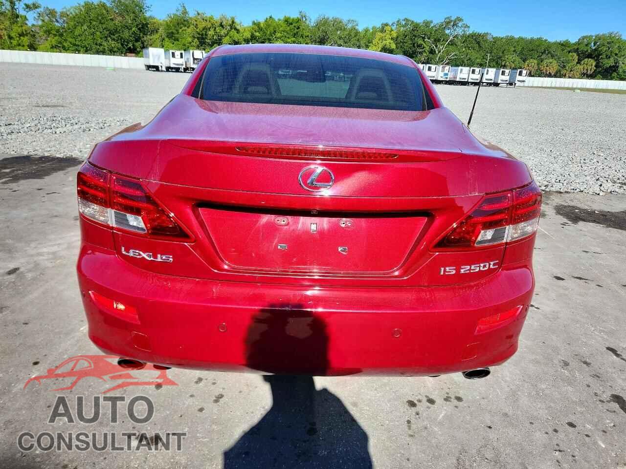 LEXUS IS 2010 - JTHFF2C27A2512702
