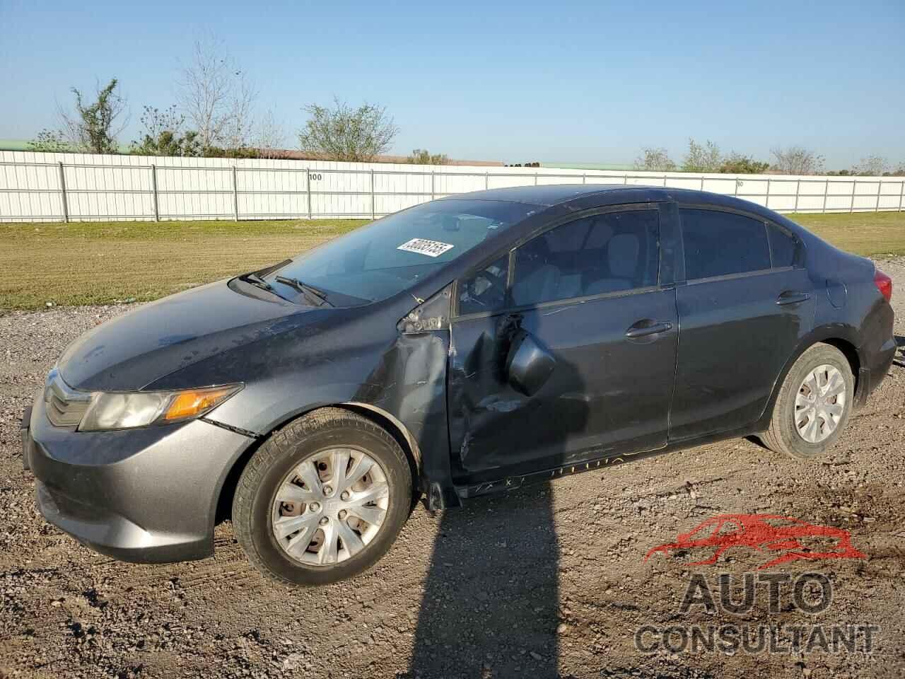 HONDA CIVIC 2012 - 2HGFB2F54CH603845