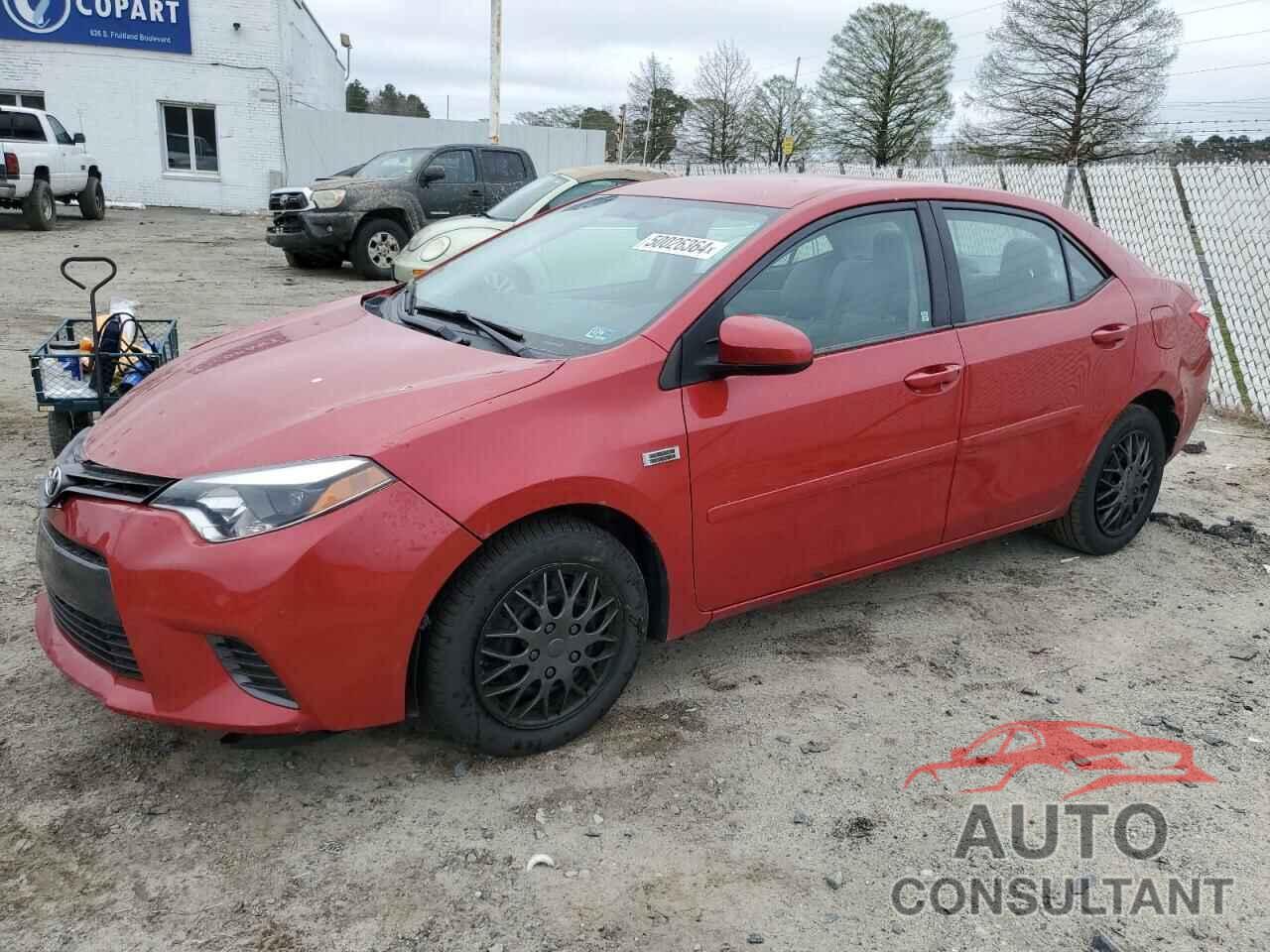 TOYOTA COROLLA 2016 - 2T1BURHE2GC659764