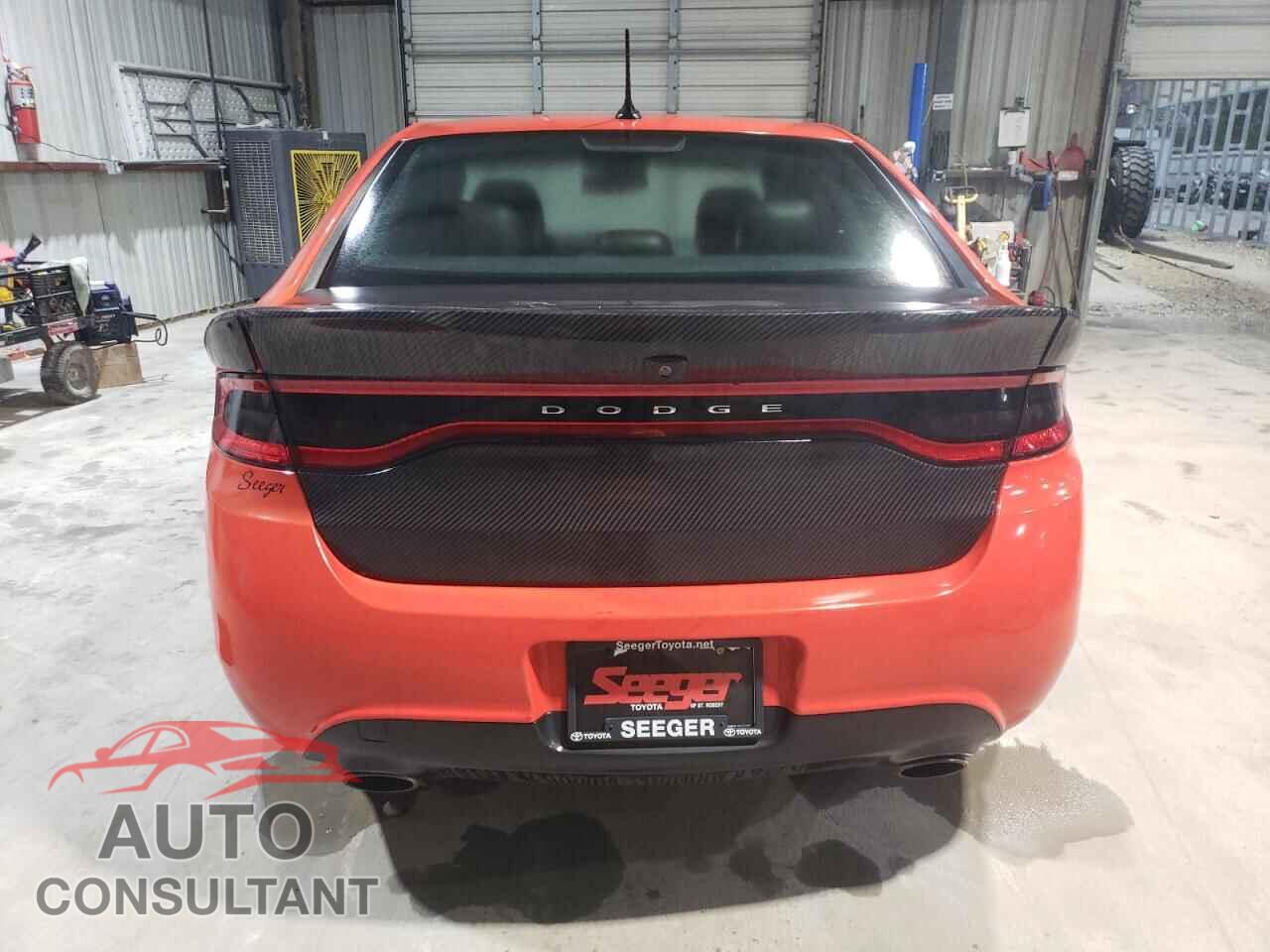 DODGE DART 2016 - 1C3CDFEB4GD704613