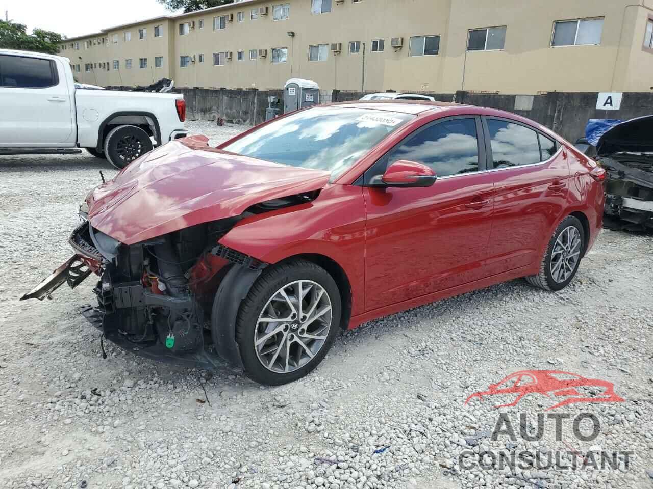 HYUNDAI ELANTRA 2019 - KMHD84LF4KU840999