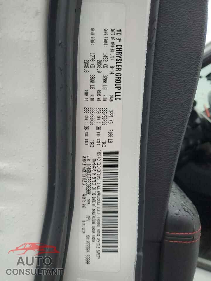 DODGE DURANGO 2014 - 1C4SDJCT2EC562691