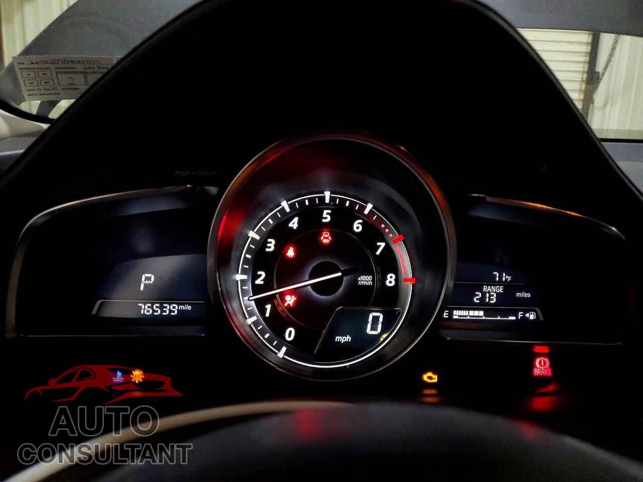 MAZDA CX-3 2017 - JM1DKFD72H0147227