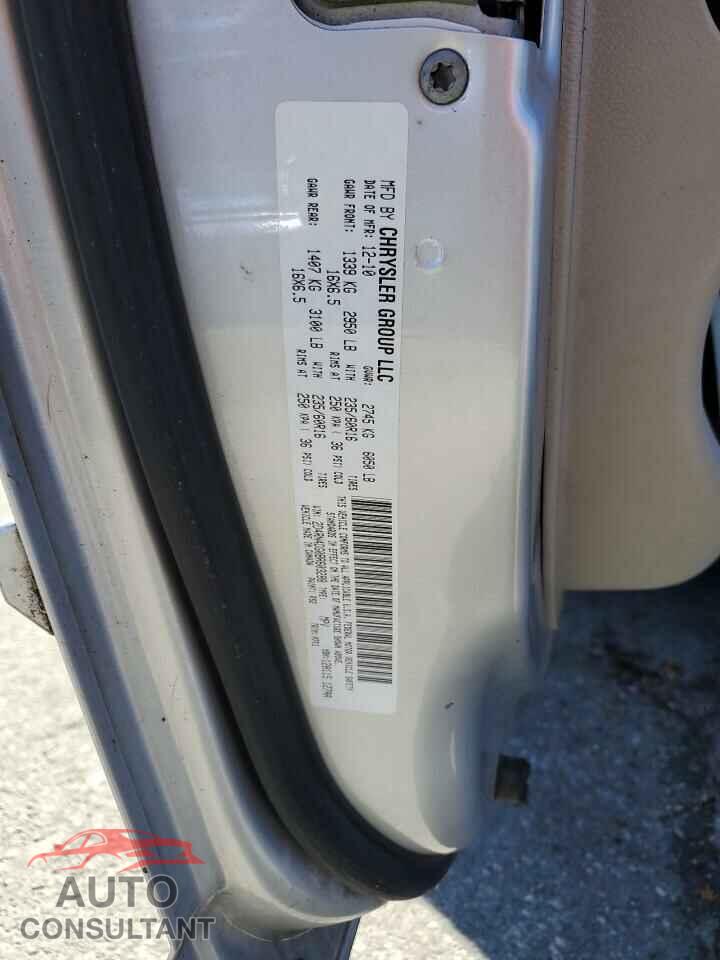 DODGE CARAVAN 2011 - 2D4RN4DG0BR603288