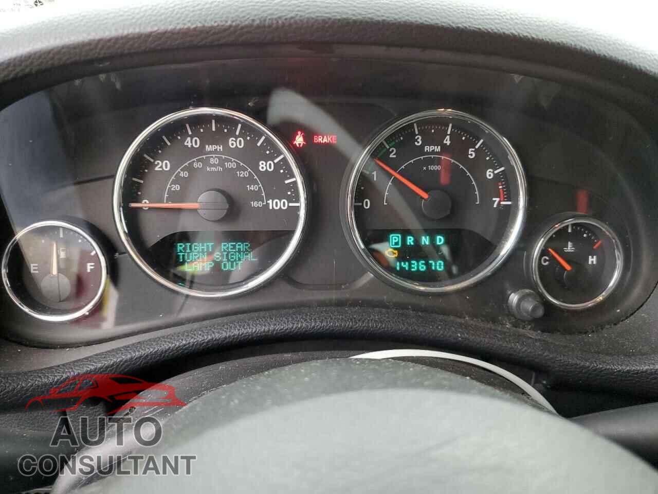 JEEP WRANGLER 2012 - 1C4BJWDG1CL135894