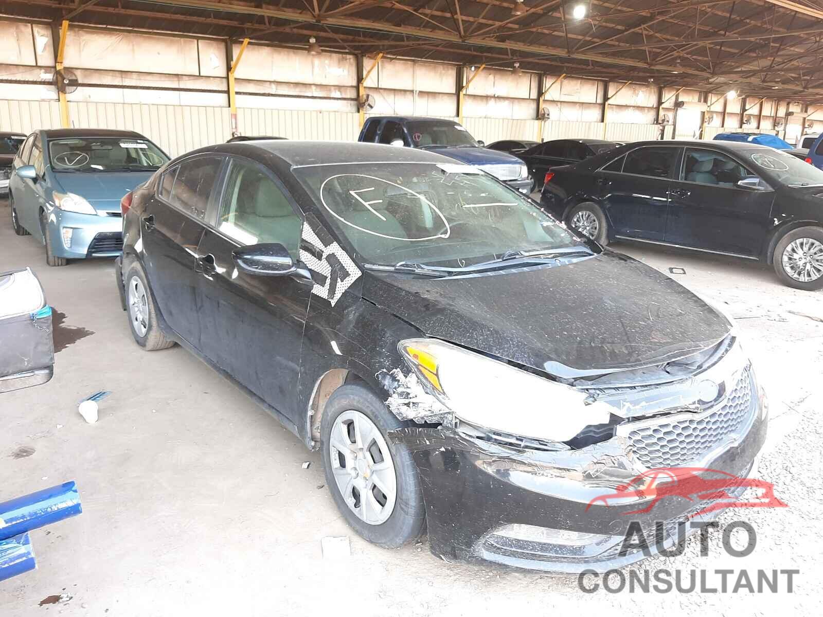 KIA FORTE 2016 - KNAFK4A64G5545871