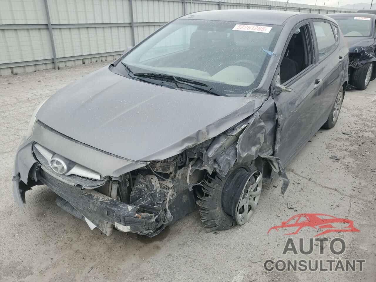 HYUNDAI ACCENT 2013 - KMHCT5AE9DU117548