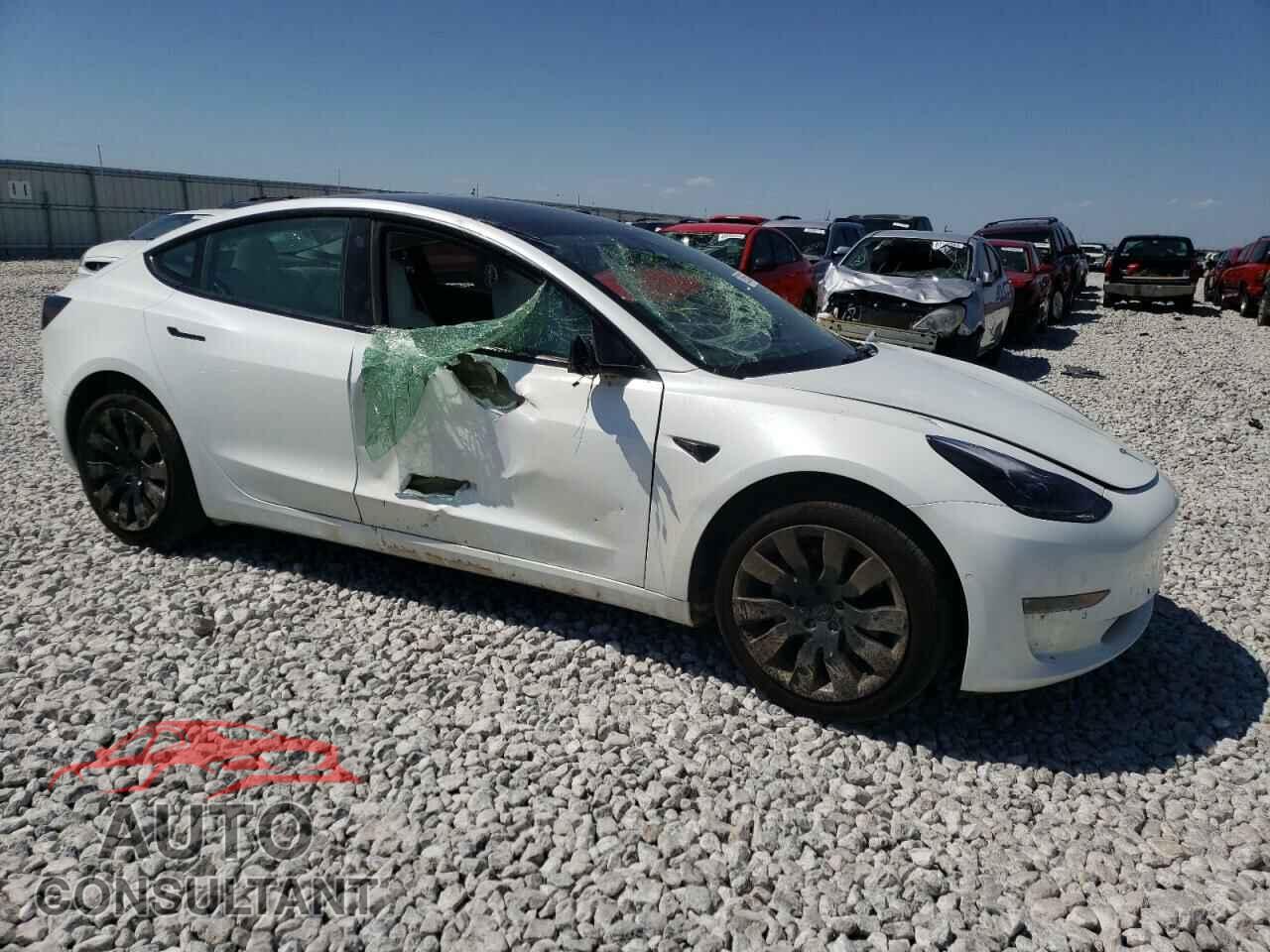 TESLA MODEL 3 2022 - 5YJ3E1EB9NF343154