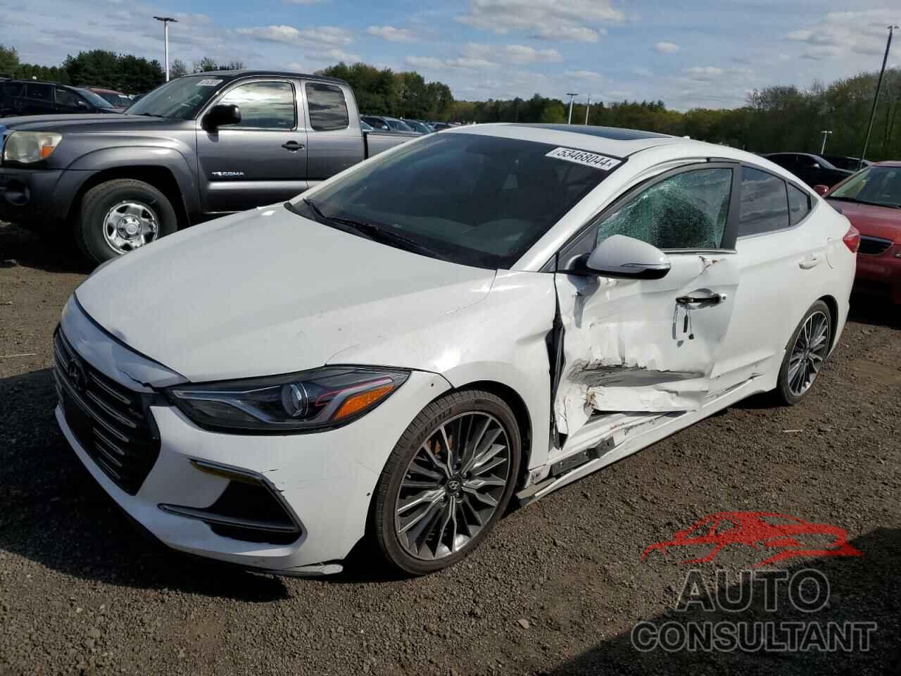 HYUNDAI ELANTRA 2018 - KMHD04LBXJU545537