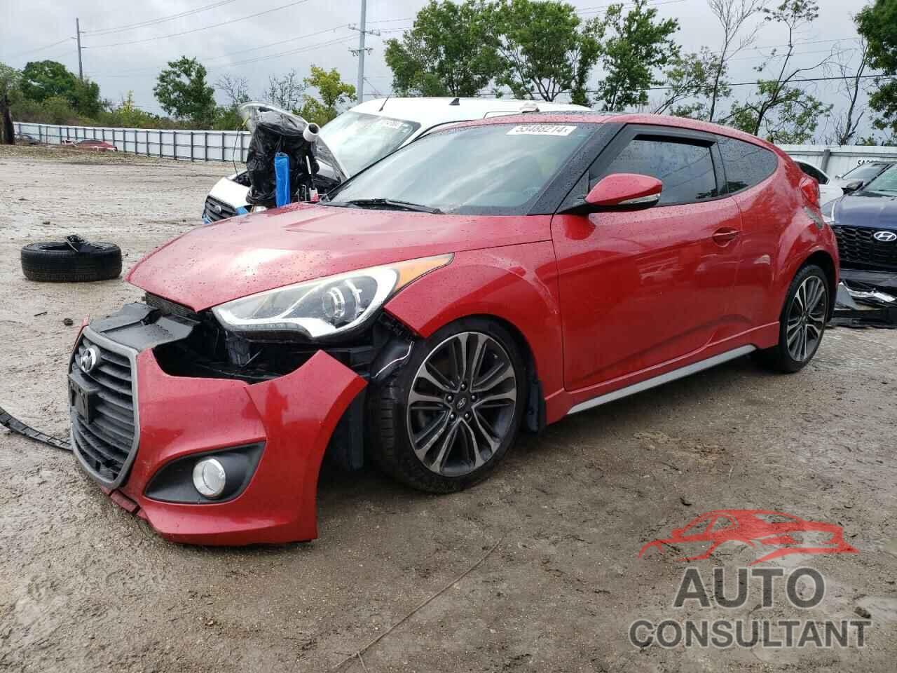 HYUNDAI VELOSTER 2016 - KMHTC6AEXGU276086