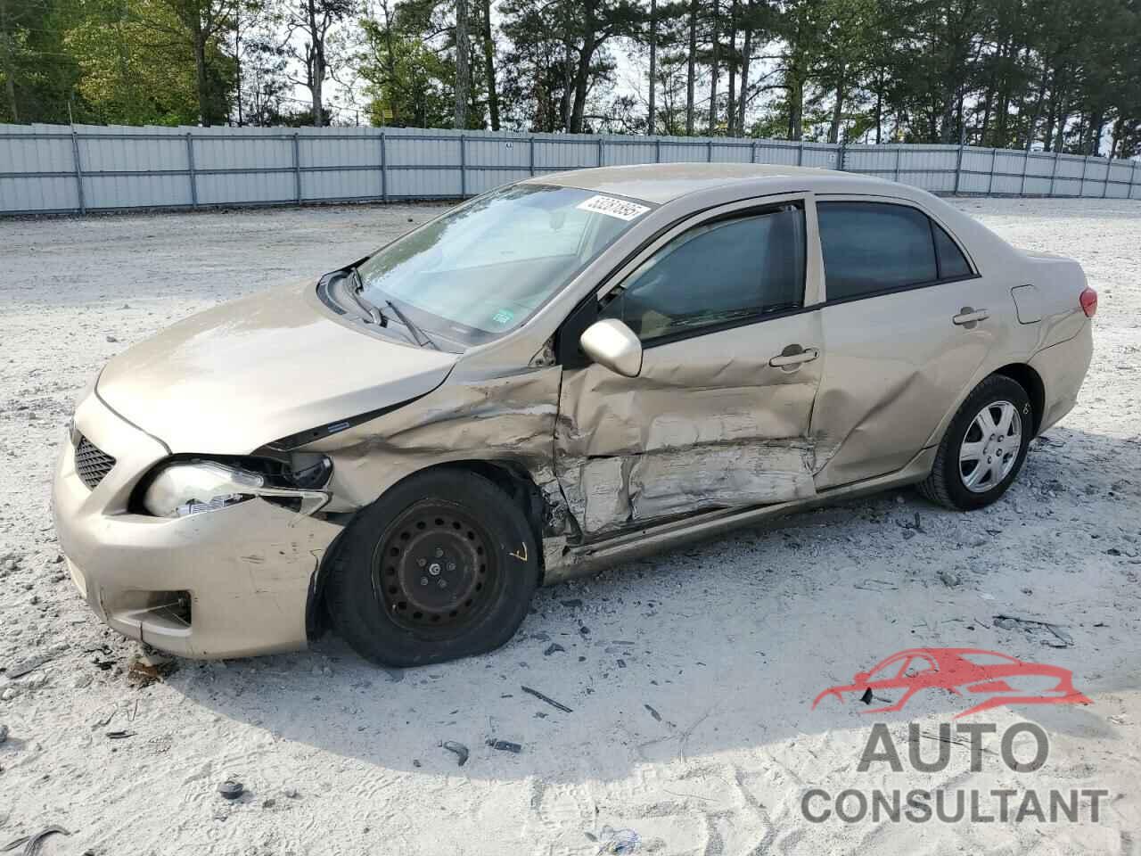 TOYOTA COROLLA 2009 - 1NXBU40E19Z016905