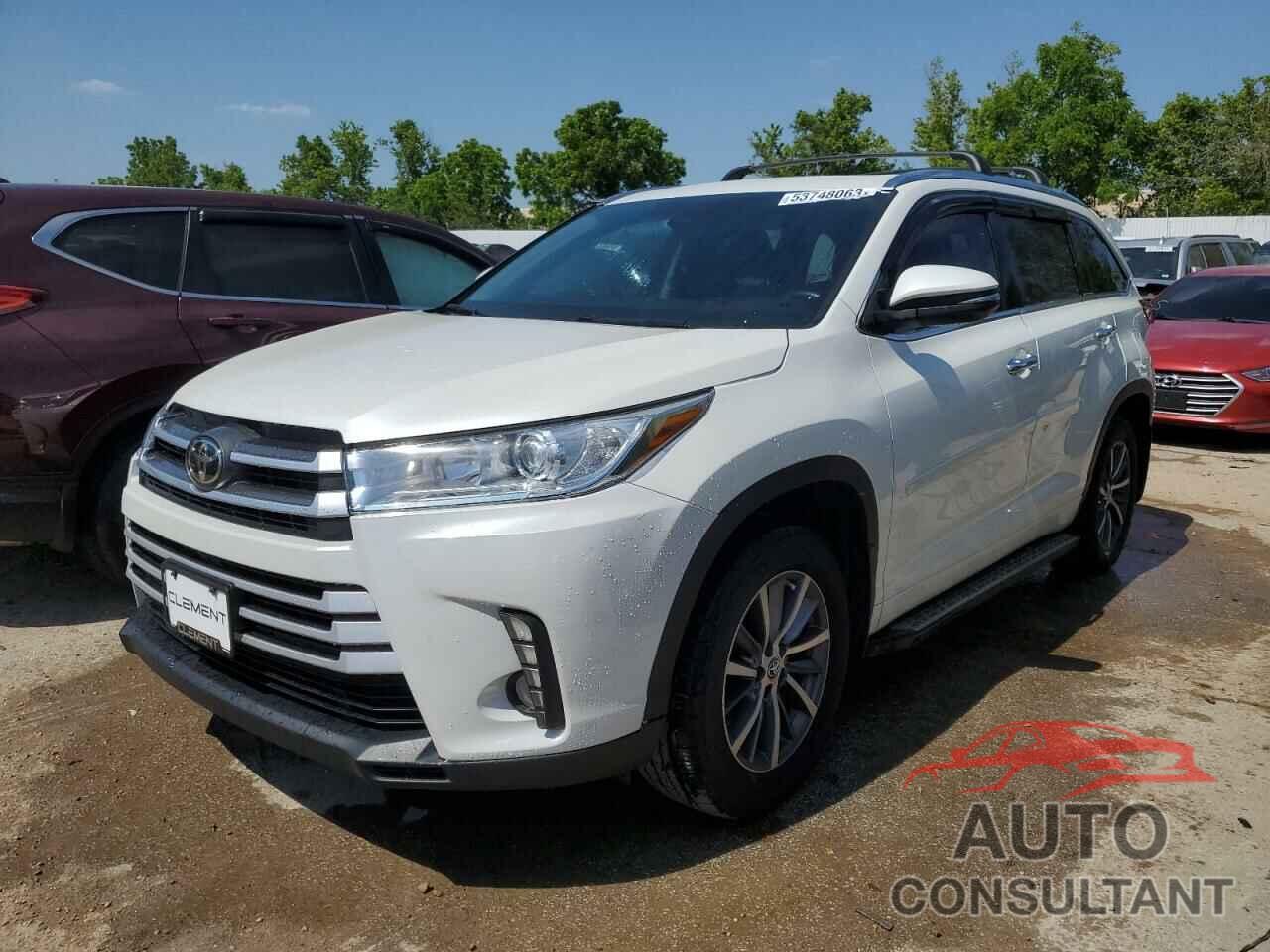 TOYOTA HIGHLANDER 2017 - 5TDJZRFH9HS520380