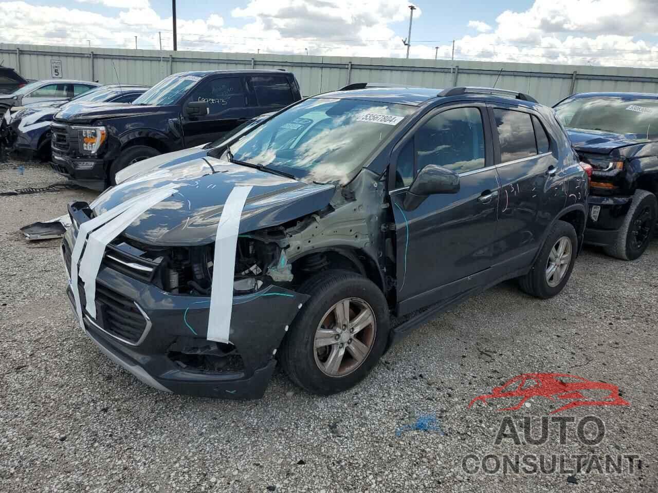 CHEVROLET TRAX 2017 - 3GNCJPSB2HL287400