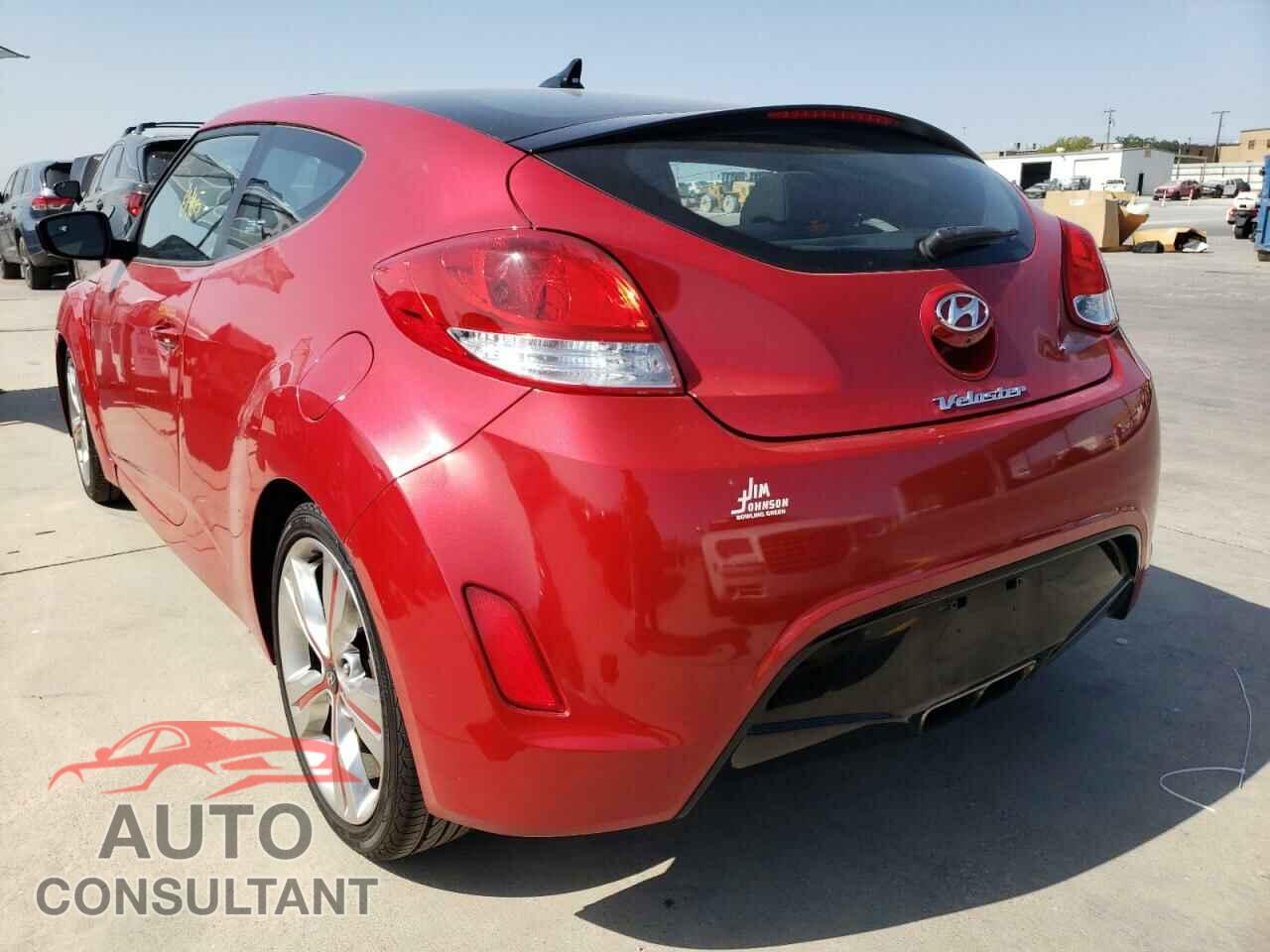 HYUNDAI VELOSTER 2017 - KMHTC6AD4HU321046