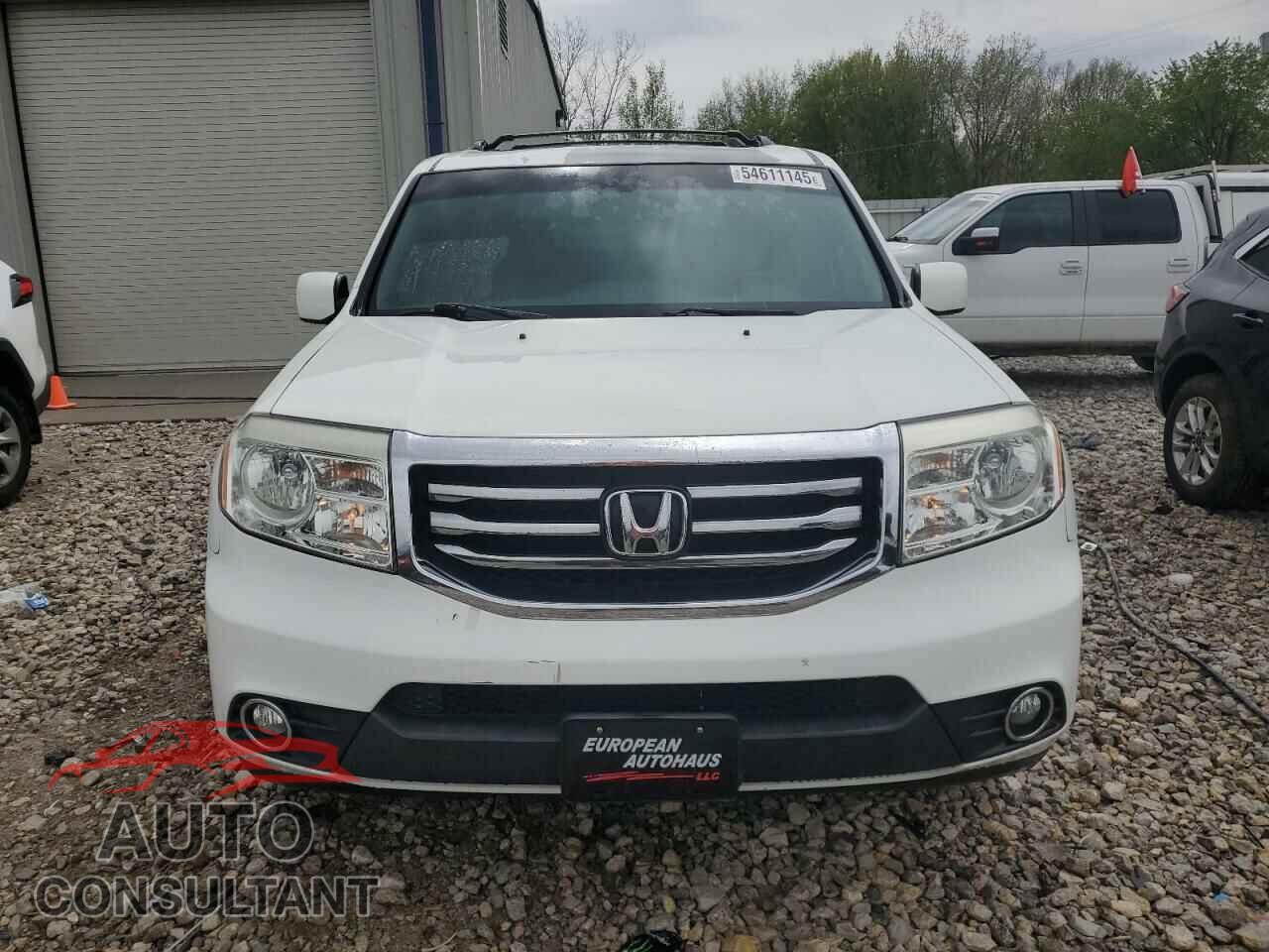 HONDA PILOT 2013 - 5FNYF4H58DB063251