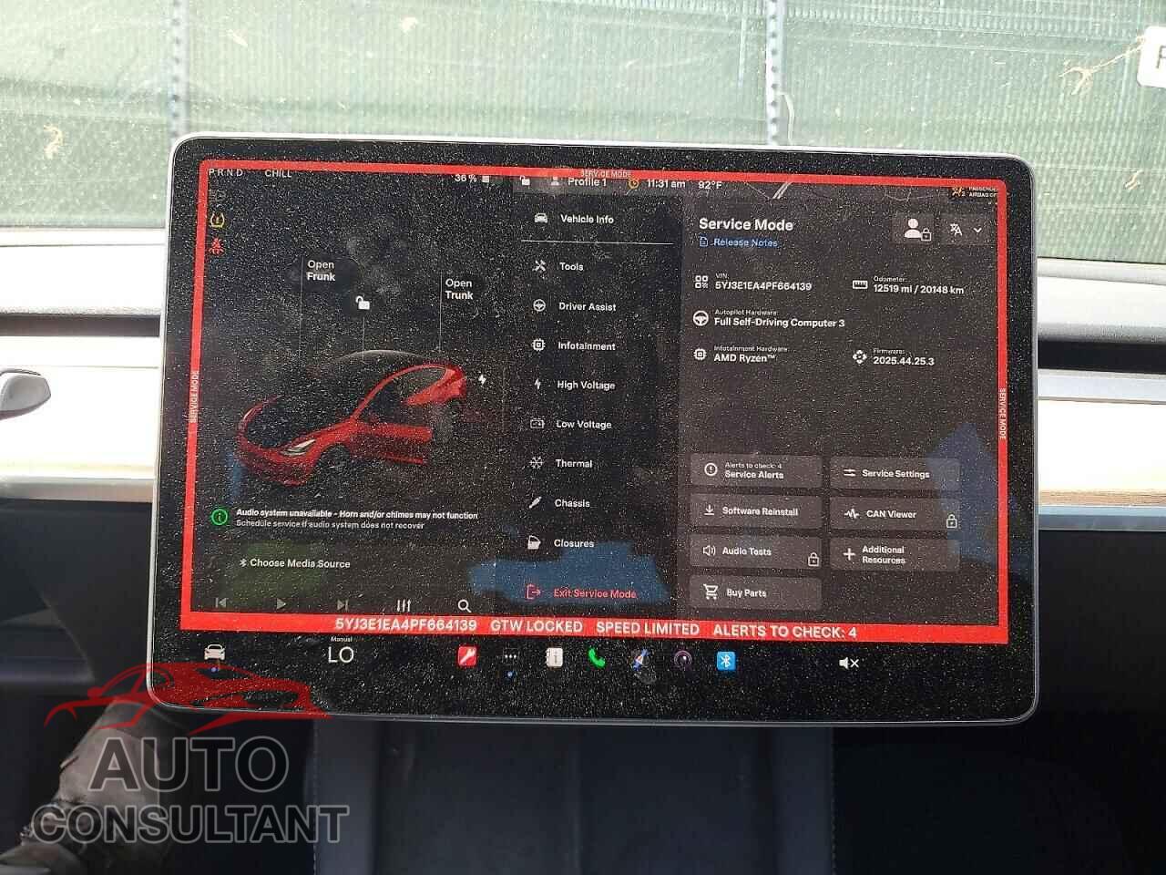 TESLA MODEL 3 2023 - 5YJ3E1EA4PF664139